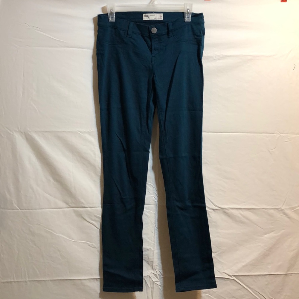 Size 9 teal jeggings.